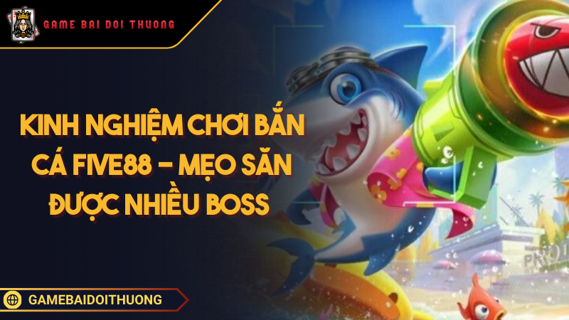 Kinh Nghiệm Chơi Bắn Cá Five88 - Mẹo Săn Được Nhiều Boss Ảnh đại diện kinh nghiệm chơi bắn cá FIVE88