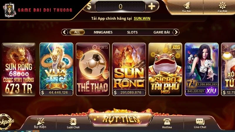 Sunwin – Thế Giới Game Bài Đổi Thưởng Nhiều Cược Thủ Lựa Chọn Điểm vượt trội của Sunwin