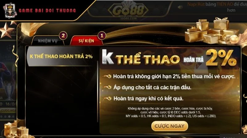 Khuyến Mãi GO88 Bật Mí Các Sự Kiện Thưởng Giá Trị Hiện Nay Hướng dẫn quy trình nhận về các ưu đãi GO88 hấp dẫn