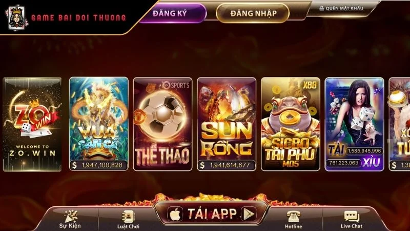 Zowin – Nền Tảng Chơi Game Đổi Thưởng Đẳng Cấp Cho Cược Thủ Khái quát về thương hiệu Zowin
