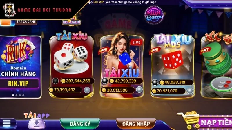 Tài Xỉu Rikvip – Địa Điểm Đổi Thưởng Cho Người Đam Mê Xúc Xắc Những biến thể game được chọn nhiều