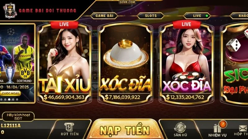 Xóc Đĩa Go88 - Đa Dạng Hình Thức Cược Với Tỷ Lệ Thưởng Cao Ưu điểm của Xóc Đĩa Go88